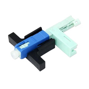Conector rápido de fibra óptica monomodo FTTH SC <span class=keywords><strong>APC</strong></span>/UPC/conector rápido de fibra SC - Product Image 1