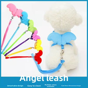 Correa de Nylon con Alas de Ángel <span class=keywords><strong>para</strong></span> Mascotas, <span class=keywords><strong>para</strong></span> <span class=keywords><strong>Conejos</strong></span> y Gatos, Longitud Ajustable, Correa <span class=keywords><strong>para</strong></span> el Pecho - Product Image 2