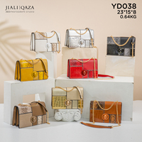Sac à main pour femme Jiali QAZA 2023, nouvelle arrivée, personnalisé, avec broderies, chaînes et décorations plissées, sac de qualité à bas prix