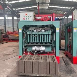 On Sale Semi Automatic <strong>Cement</strong> Brick Making <strong>Machine</strong> <strong>Block</strong> <strong>Machine</strong> <strong>Cement</strong> Brick <strong>Machine</strong> with High Production - Product Image 1