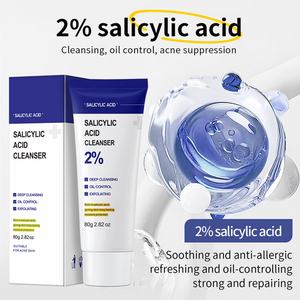 Offre Spéciale : Nettoyant Visage Naturel 80g – Soin Peau, Nettoyage Profond, Contrôle du Sébum, Exfoliant à l'Acide Salicylique - Product Image 2