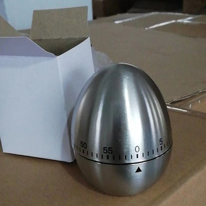 Tùy Chỉnh Nhà Bếp Trứng Giờ Quay Báo Động 60 Phút Học Tập Thép Không Gỉ Trực Nhìn Countdow Hẹn Giờ Không Thấm Nước - Product Image 2