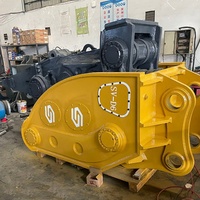 Démolisseur hydraulique haute puissance pour engins de construction, moteur HYDRO LEDUC 100 % compatible pour excavatrices de 50 à 65 tonnes