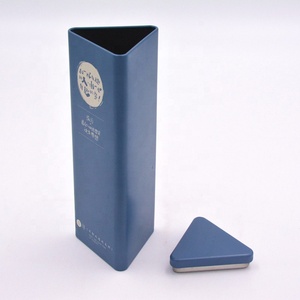 Triángulo tubo de Metal estaño regalo café azúcar en forma de triángulo de la caja de la lata para el envasado de té latas - Product Image 6