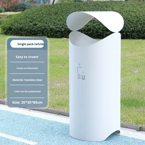 <span class=keywords><strong>2025</strong></span> cao cấp thép không gỉ trong nhà/ngoài trời Thùng rác đứng thiết kế mới cho cộng đồng bất động sản trung tâm mua sắm vỏ trái cây - Product Image 3