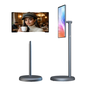 Téléviseur LCD portable de 32 pouces avec support, interface USB Type-C, fréquence de rafraîchissement de 60 Hz, écran interactif, résolution Smart TV offrant une image vive et claire - Product Image 1