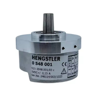Encodeur Rotatif Absolu HENGSTLER 0548001 S21-2048.001/03C 5VDC 0.15A à Arbre Conique pour Automatisation Industrielle et Ascenseurs