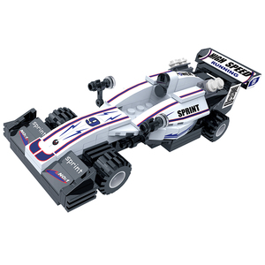 COGO 157 Piezas Bloques de Construcción Ensamblables de Fricción Coche de Carreras <span class=keywords><strong>F1</strong></span> de Alta Velocidad Juguetes Educativos para Niños - Product Image 2