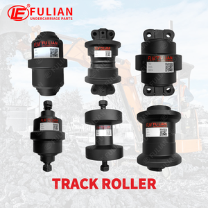 Mini Graafmachine Onderstel Onderdelen Rubber Rupsband Kettingwiel Stalen Spoor Groep Drager Roller Bodem Roller Voor Mitsubishi - Product Image 4