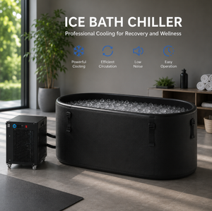 Système de refroidissement d'eau commercial Vanace avec bain de glace pour la cryothérapie et la récupération musculaire - Product Image 1