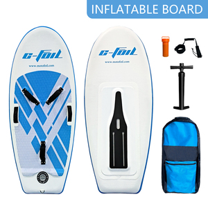 Tabla de Surf Inflable de Alta Calidad con Hidroala de Fibra de Carbono y PVC, Capacidad de Carga de 150-200 kg, con Bolsa para Transporte - Product Image 4
