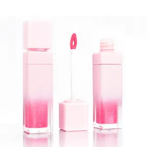 Frascos de brillo de labios mate, lápiz labial resistente al agua, Etiqueta Privada, proveedor de brillo de labios, lápiz labial mate rosa