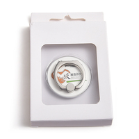 Cadeau personnalisé le plus populaire rond mémorable Sublimation métal magnétique support de téléphone moule