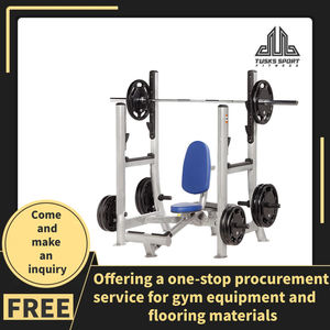 Máquinas de gimnasio comerciales ajustables de metal para levantamiento de pesas con placas, equipos de fuerza para entrenamiento con pesas - Product Image 2