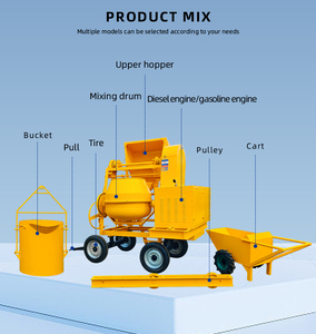 <span class=keywords><strong>Betoniera</strong></span> Autocaricante con <span class=keywords><strong>Motore</strong></span> Diesel A2-510 per Costruzioni - Product Image 4