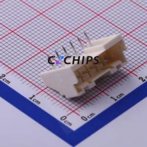 S06B-XASS-1N-BN(LF)(SN) Wire-to-Board Pin Header Bent Lead Through Hole,P=2.5mm Connector 1x6P 2.5mm Right Angle Insert XA - Product Image 1