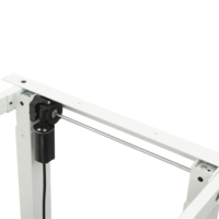 Vente directe d'usine, bureau debout électrique réglable en hauteur à double moteur en métal moderne pour la maison et le bureau