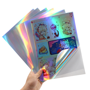 Papier autocollant holographique Bleidruck, film holographique pour animaux de compagnie, feuille de laminage holographique, feuilles de laminage A4 - Product Image 4
