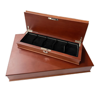 Caja de Insignia de Medalla de Moneda Personalizada, Estuche de Exhibición de Monedas de Desafío, Caja de Terciopelo de Madera de Cuero, Caja de Regalo de Colección