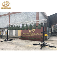 Soporte Profesional para Line Array con Mecanismo de Manivela Manual para Montaje en Truss en Conciertos y Festivales