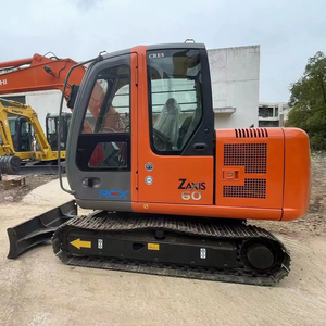 Excavadora de segunda mano con certificación CE, excavadora Hitachi Zx60 de segunda mano de alta calidad de 20 toneladas, excavadora hidráulica de segunda mano. - Product Image 4