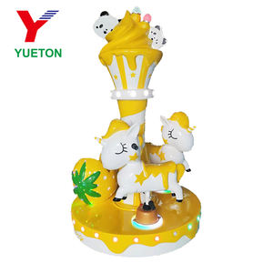 Parque <span class=keywords><strong>de</strong></span> Atracciones Interior, Carrusel Infantil <span class=keywords><strong>de</strong></span> 3 Plazas con Caballos - Product Image 6