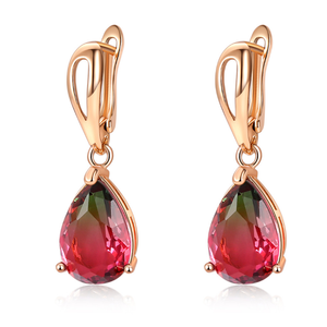 Version coréenne de <span class=keywords><strong>la</strong></span> populaire boucles d'oreilles nouveau élément simulation <span class=keywords><strong>gemme</strong></span> boucles d'oreilles - Product Image 4
