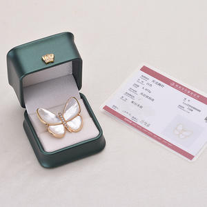 Broches de mode Tilian, perles transformées en papillons, soirée, bateau, inspiration authentique de la coquille de nacre naturelle de l'eau de mer - Product Image 4