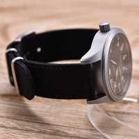 MZDTIMK Bracelet de montre en toile style deux pièces 18mm/20mm/22mm