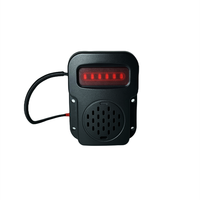 Nouvel ensemble de caméra de recul pour camion avec alarme sonore et lumineuse double, étanche IP68, pour détecter les angles morts