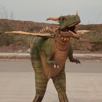   Costume de dragon volant animatronique coloré taille adulte pour usine d'amusement - Vente chaude