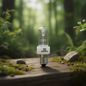 Lampadina Alogena 70W 220-240V Attacco E14 Vetro Trasparente Forma Mini Can - Product Image 3
