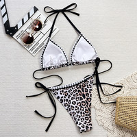 Micro Tanga Extrema, Traje de Baño, Bikini para Mujer, Moda, MOQ Bajo