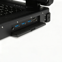 New Intel Portable Computer 1000 Nits 15.6 Inch Dual Screens 64G RAM 8TB ROM IP65 for Mining Industry OEM/ODM English