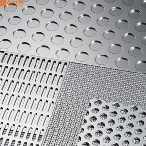 Panneaux de tôles perforées en acier inoxydable sur mesure, hexagonales/rondes/carrées/à fentes/allongées - Product Image 4