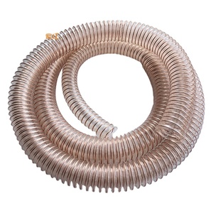 6 Inch Air <strong>Flexible</strong> PVC Spring <strong>Hose</strong> with Steel Wire Ducting Collection from Plastic Tubes PU Steel Wire <strong>Hose</strong> - Product Image 3