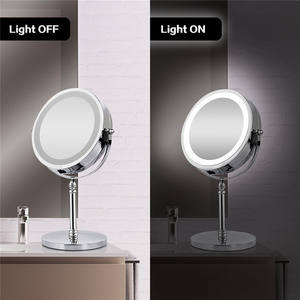 <span class=keywords><strong>Miroir</strong></span> de maquillage à LED avec grossissement 10x, rond, sur pied, personnalisé, pour table de maquillage, <span class=keywords><strong>miroir</strong></span> de vanité, <span class=keywords><strong>miroir</strong></span> de maquillage à LED - Product Image 5