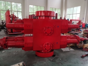 16A 7-1/16'' 30" 20000psi อุปกรณ์ควบคุมบ่อน้ำมันแบบ Double Ram BOP สำหรับแท่นขุดเจาะน้ำมัน ยี่ห้อ Shandong Wealth Equipment - Product Image 5