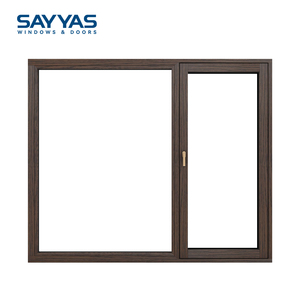 Fenêtre Sayyas TS135 <span class=keywords><strong>en</strong></span> bois recouvert d'aluminium, blindée et défensive, avec <span class=keywords><strong>verre</strong></span> quadruple rempli d'argon pour la conception de maisons passives modernes - Product Image 2
