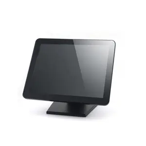 OEM 17 Inci Lebar Layar Capacitive Layar Sentuh Sistem Pos Monitor PC