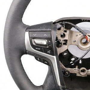 Volante de Cuero Completo para Toyota Land Cruiser LC300 Hilux <span class=keywords><strong>Vigo</strong></span> N70 Tundra Allion - Product Image 5