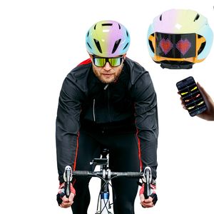 Luz LED para Casco de Motocicleta con Control Remoto Bluetooth, Pantalla LED para Casco con Letras de Advertencia Intermitentes - Product Image 1