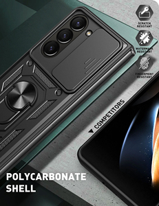 Funda Protectora Plegable Compatible con <span class=keywords><strong>Samsung</strong></span> Galaxy <span class=keywords><strong>Z</strong></span> <span class=keywords><strong>Fold</strong></span> 8/7/6 5G, con Soporte y Protección Antigolpes - Product Image 3