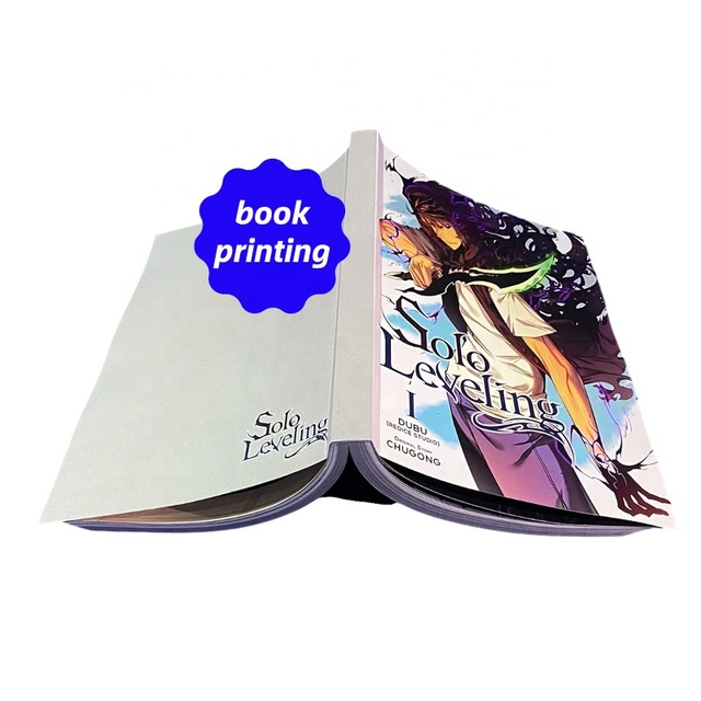 High Quality Print on Demand Comic Manga Book Full Color Manga Comic Hard Cover Book Printing Offset Printer