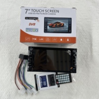 Écran 7 pouces, lecteur MP5 portable sans fil, Carplay, Android Auto, BT, GPS, USB, autoradio, 7 couleurs de lumière, Mirrorlink, lecteur de voiture pour Toyota