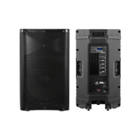 Haut-parleur actif portable Accuracy Pro Audio CBJ15AHH-220W 15 pouces pour karaoké, sonorisation de fête et gaming