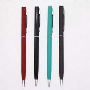 Stylo publicitaire en métal promotionnel, design spécial, vente en gros, stylo d'hôtel avec logo personnalisé - Product Image 3