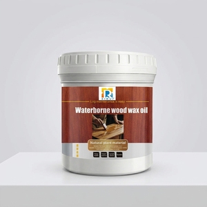 Waterborne Wood Wax <strong>Oil</strong> Furniture <strong>Finish</strong> Coating Natural Plant Based Wood Stain Clear <strong>Finish</strong> for Outdoor Wooden Furniture - Product Image 1
