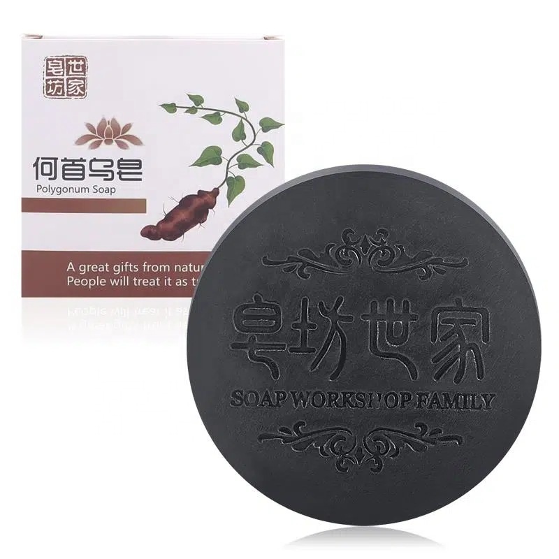 Moisturize Repair Hair/ Hair Growth /Prevent Lost/Anti-Dandruf Polygonum Multiflorum Hair Care Bath Supplies Handmade Soap