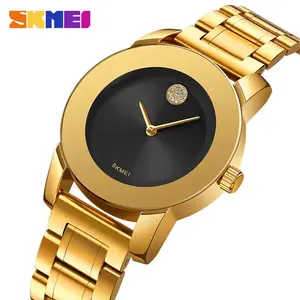 SKMEI 2176 Luxury Quartz Watches For Women Thin Lady Hour Ladies reloj mujer Fashion Simple Quartz Women Watch